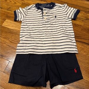 Polo by Ralph Lauren Kids shirt and short set